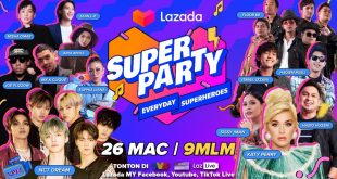 Lazada Super Party 9th Anniversary Celebration Live TV3